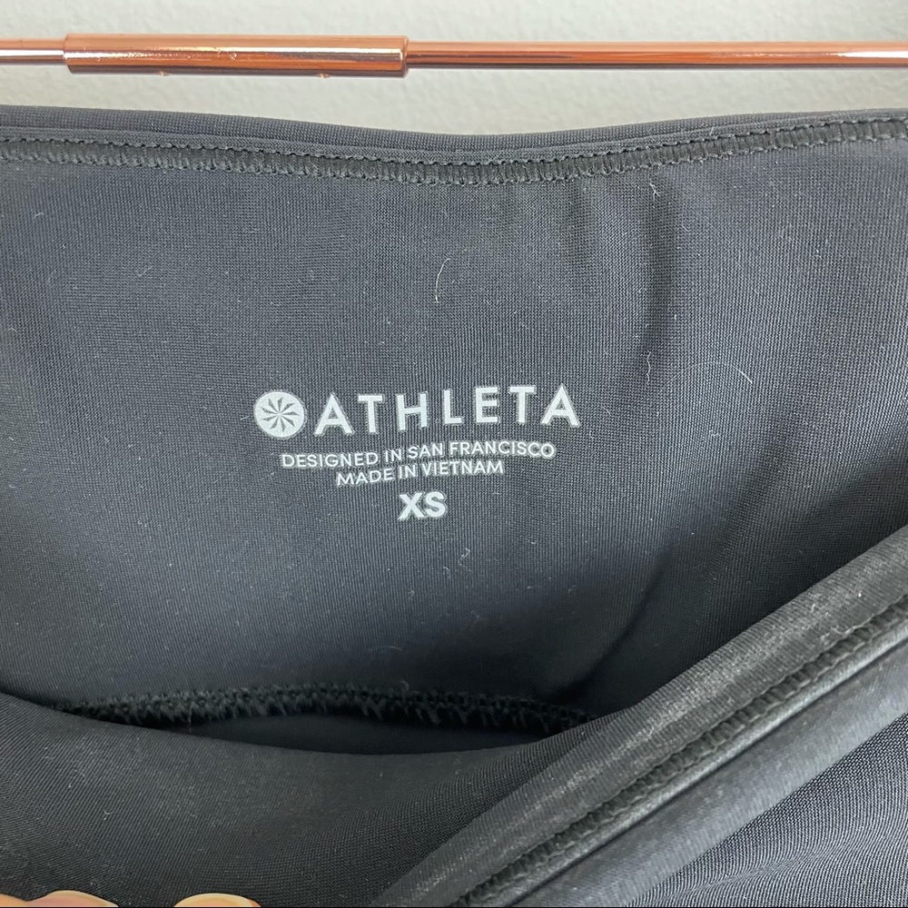 Athleta Black Athletic Gym Athleisure Yoga Legging - Picture 6 of 10